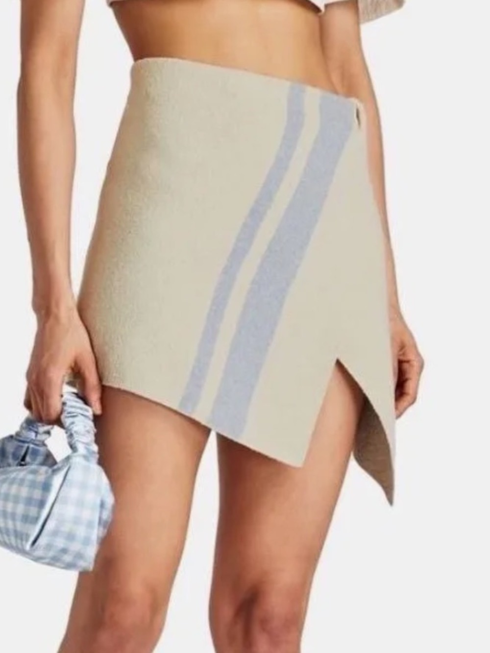 Jacquemus La Jupe Bagnu Asymmetrical Skirt